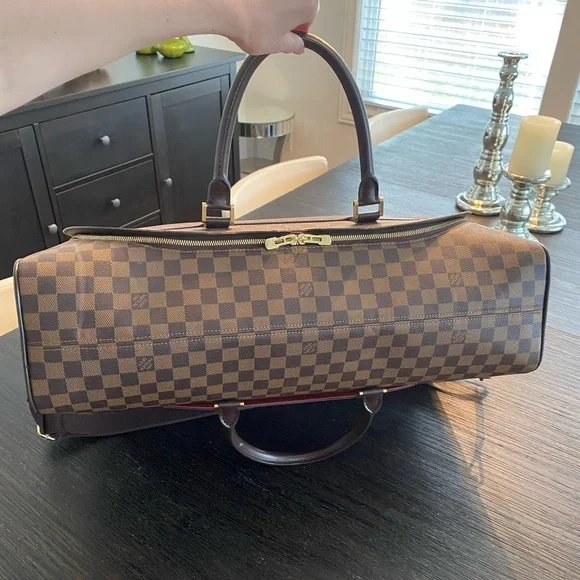 Vintage Louis Vuitton Nolita MM Damier Ebene Travel Bag - Picture 4 of 13